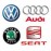 Щётка Volkswagen, Audi, Skoda, Seat 350 мм. 1 шт.